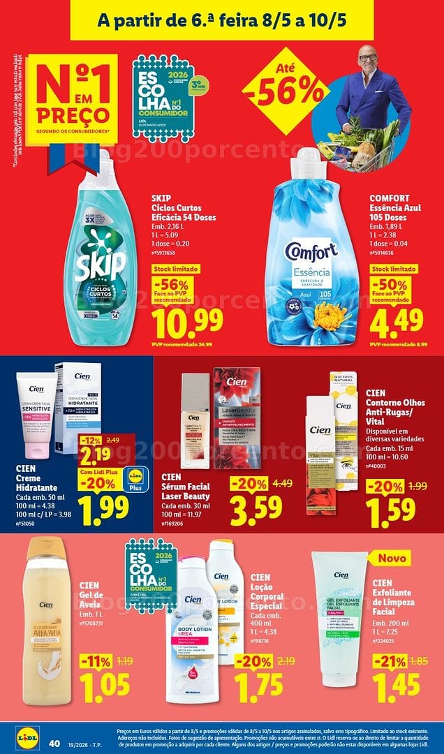 Antevisão Folheto LIDL Promoções de 4 a 10 maio
