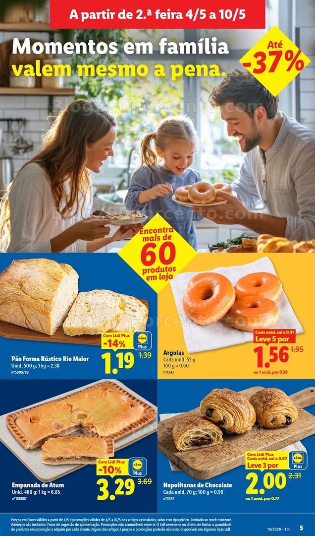Antevisão Folheto LIDL Promoções de 4 a 10 maio