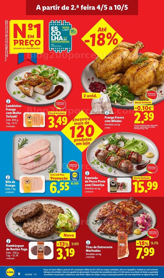 Antevisão Folheto LIDL Promoções de 4 a 10 maio