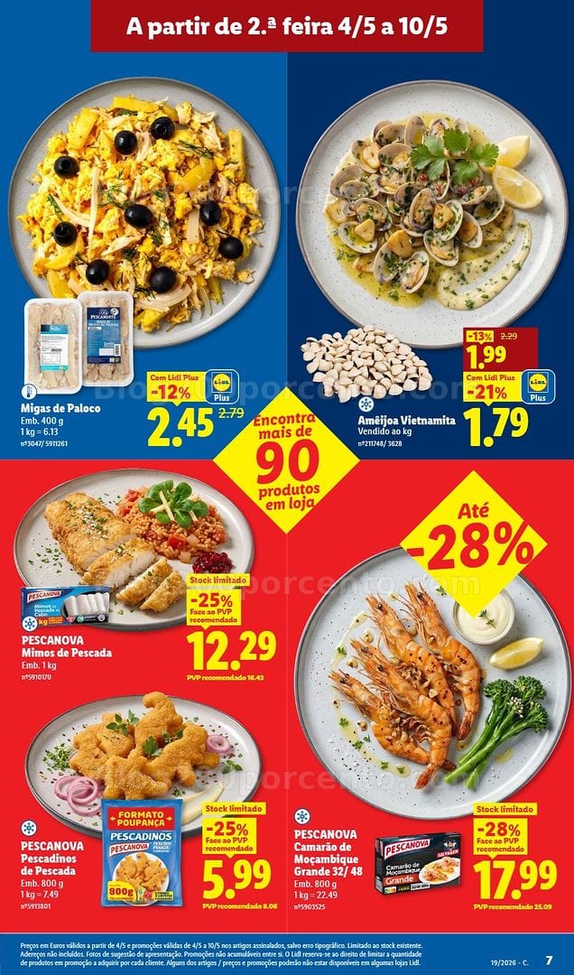 Antevisão Folheto LIDL Promoções de 4 a 10 maio