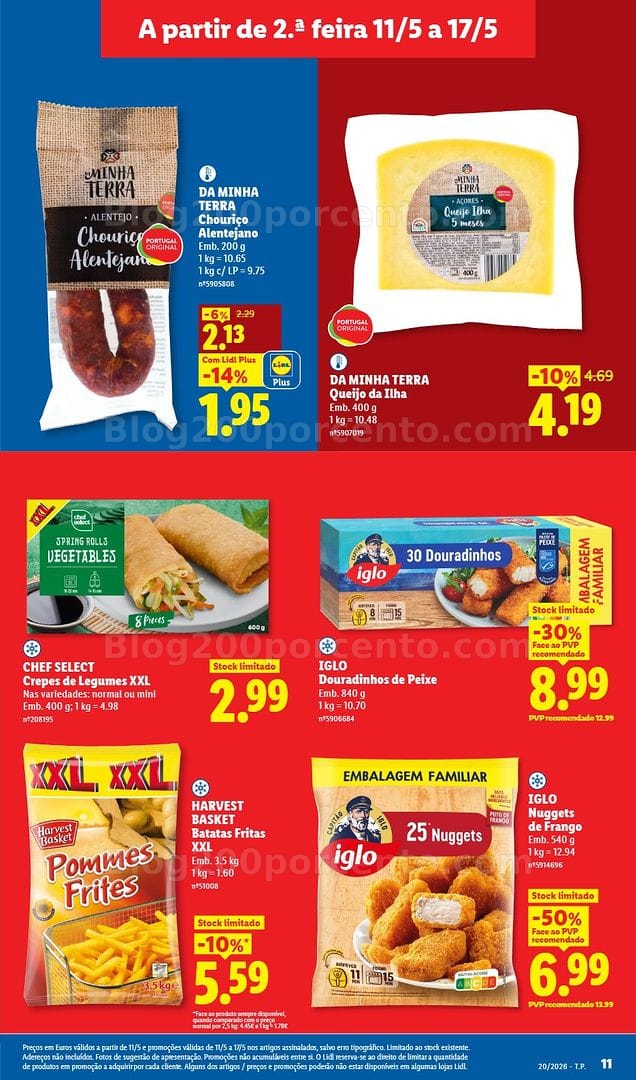 Antevisão Folheto LIDL Promoções de 11 a 17 maio - Edição Digital