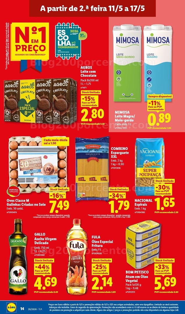 Antevisão Folheto LIDL Promoções de 11 a 17 maio - Edição Digital