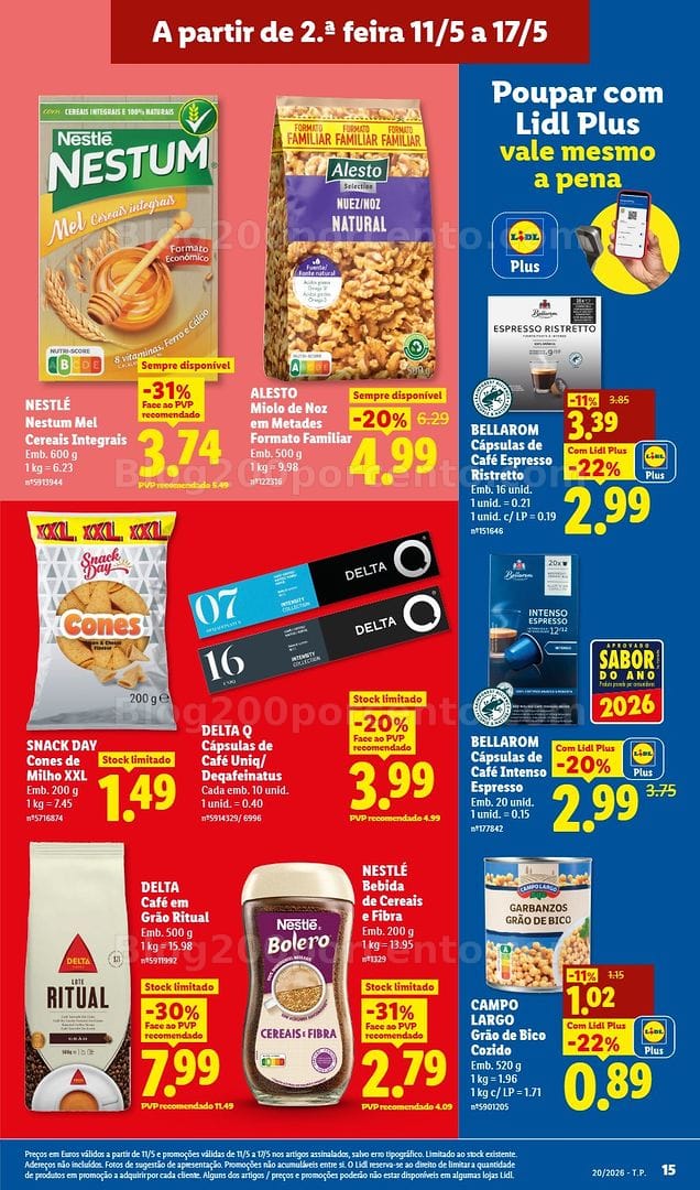 Antevisão Folheto LIDL Promoções de 11 a 17 maio - Edição Digital