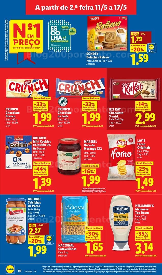 Antevisão Folheto LIDL Promoções de 11 a 17 maio - Edição Digital
