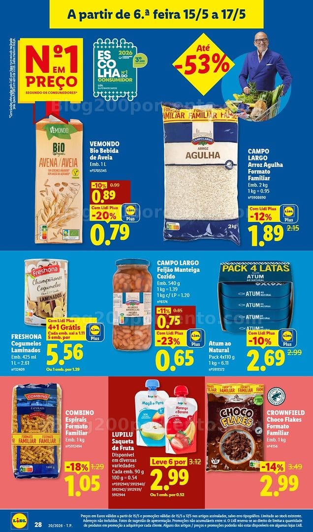 Antevisão Folheto LIDL Promoções de 11 a 17 maio - Edição Digital