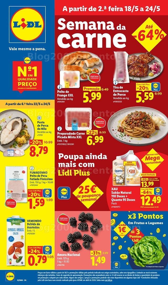 Antevisão Folheto LIDL Promoções de 18 a 24 maio - Edição Digital