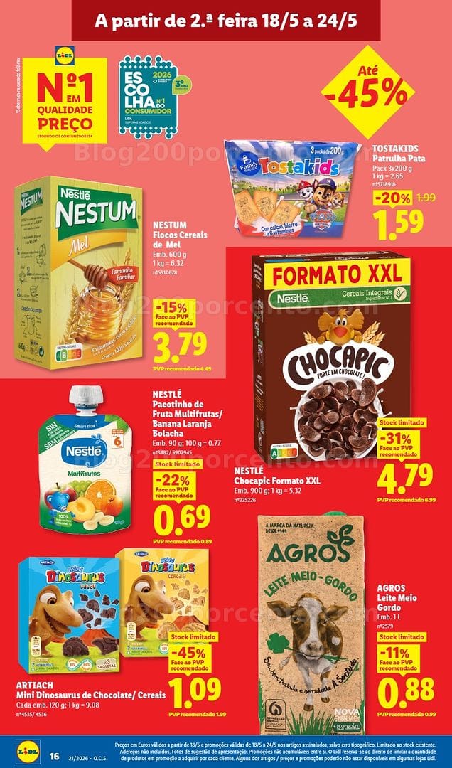 Antevisão Folheto LIDL Promoções de 18 a 24 maio - Edição Digital