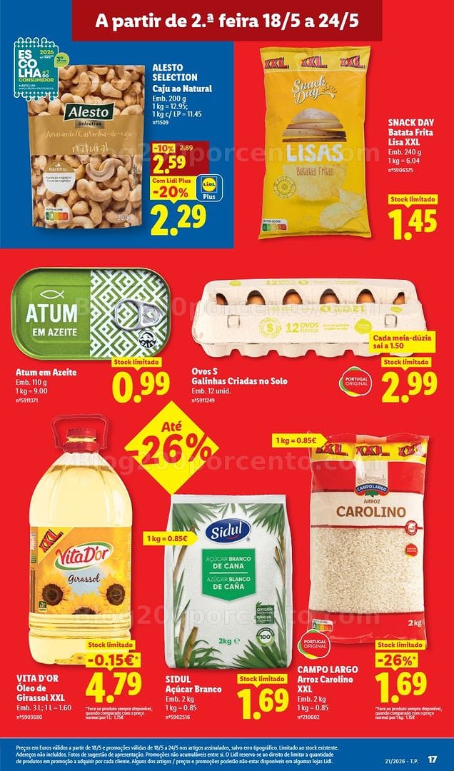 Antevisão Folheto LIDL Promoções de 18 a 24 maio - Edição Digital