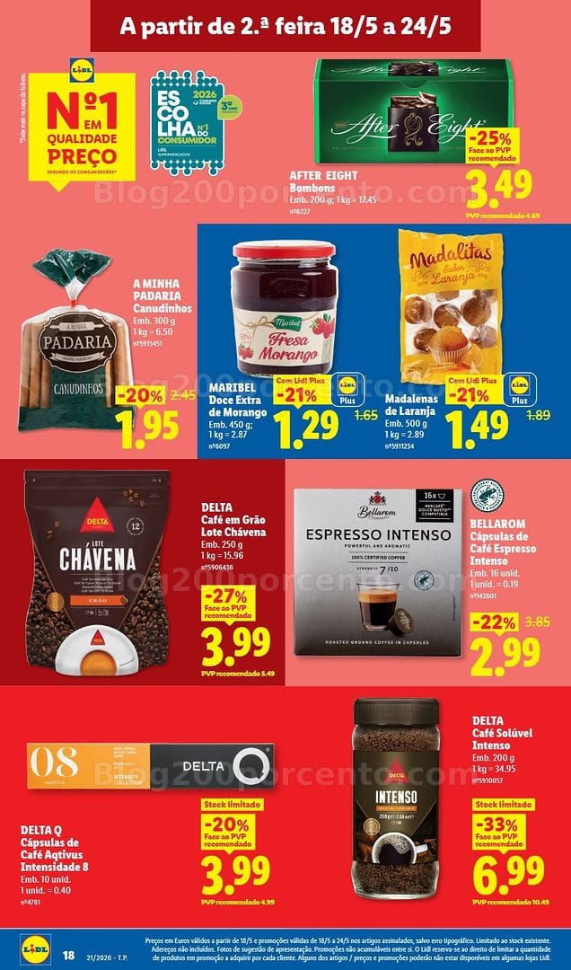 Antevisão Folheto LIDL Promoções de 18 a 24 maio - Edição Digital