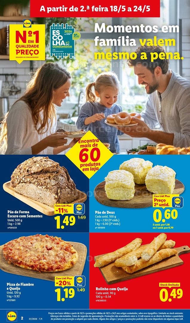 Antevisão Folheto LIDL Promoções de 18 a 24 maio - Edição Digital