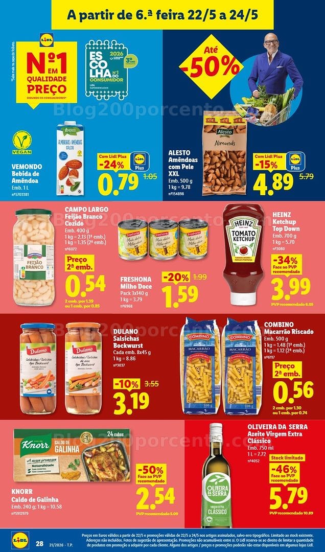 Antevisão Folheto LIDL Promoções de 18 a 24 maio - Edição Digital