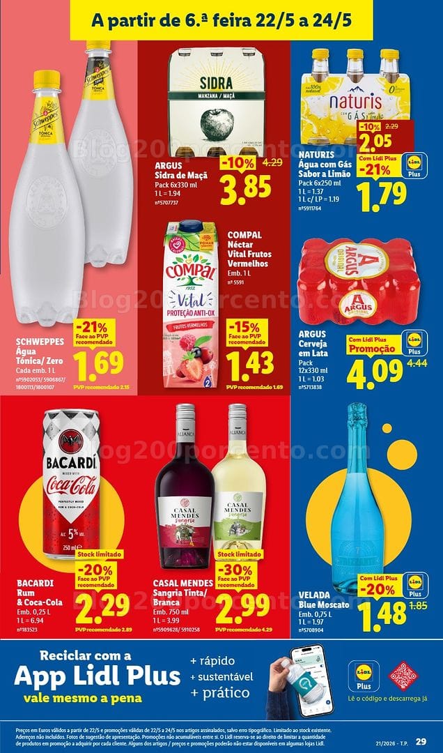 Antevisão Folheto LIDL Promoções de 18 a 24 maio - Edição Digital