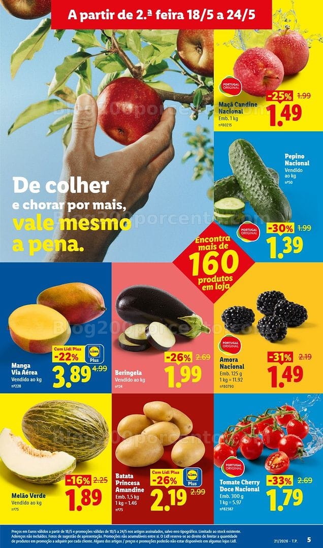 Antevisão Folheto LIDL Promoções de 18 a 24 maio - Edição Digital