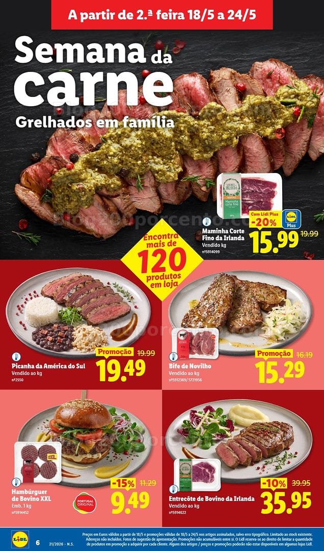 Antevisão Folheto LIDL Promoções de 18 a 24 maio - Edição Digital