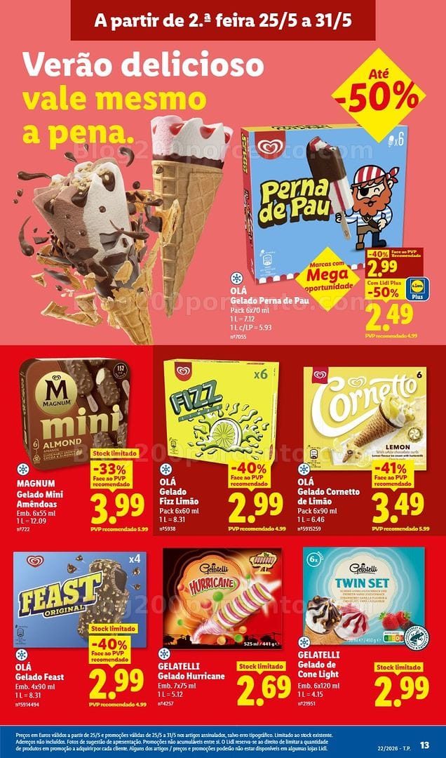 Antevisão Folheto LIDL Promoções de 25 a 31 maio - Edição Digital
