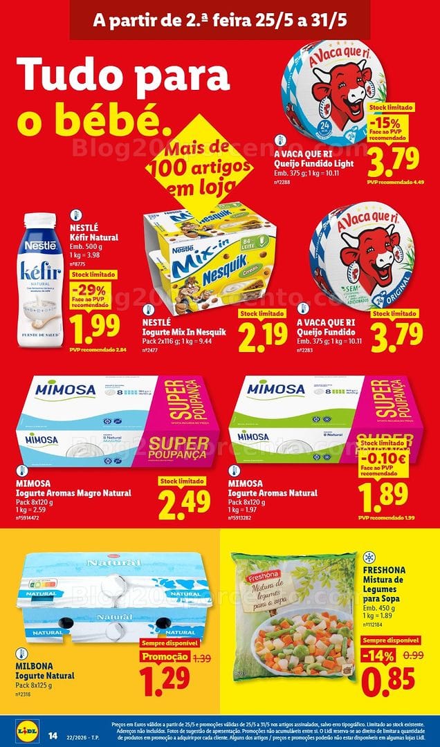 Antevisão Folheto LIDL Promoções de 25 a 31 maio - Edição Digital