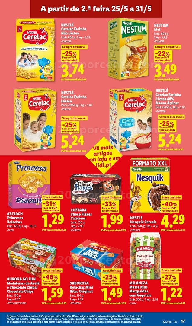 Antevisão Folheto LIDL Promoções de 25 a 31 maio - Edição Digital