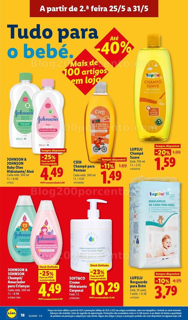 Antevisão Folheto LIDL Promoções de 25 a 31 maio - Edição Digital
