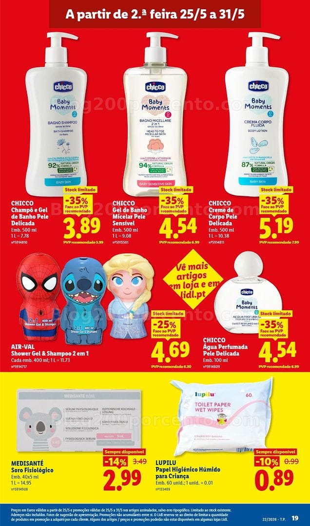 Antevisão Folheto LIDL Promoções de 25 a 31 maio - Edição Digital