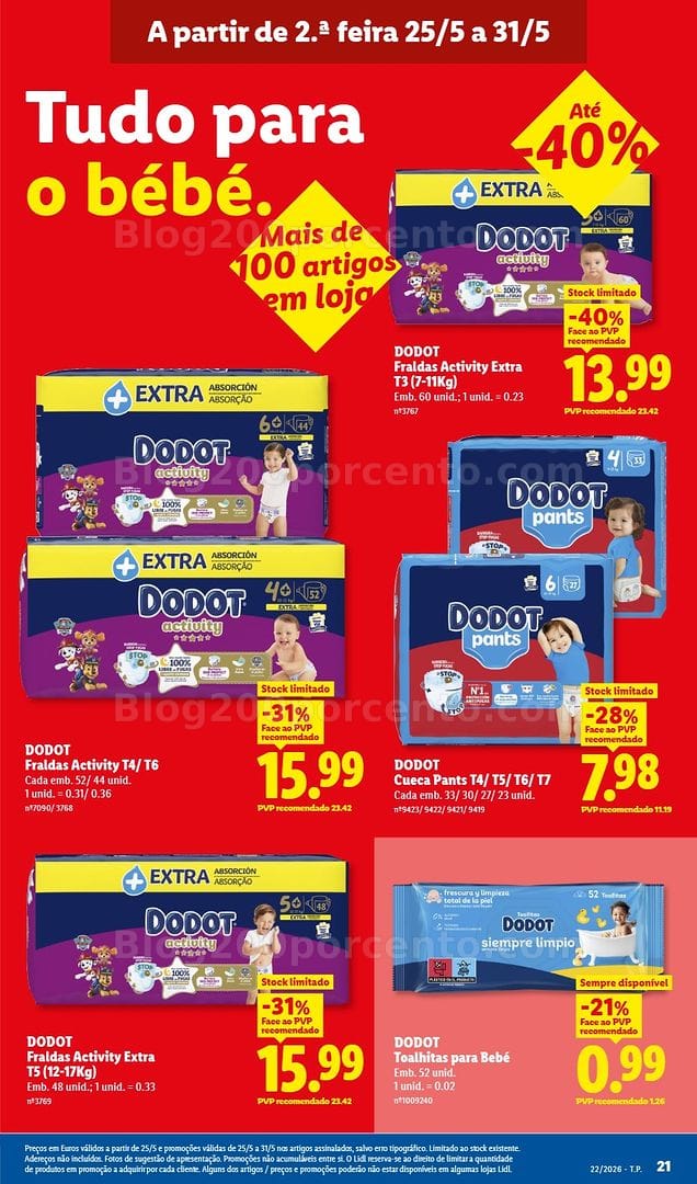 Antevisão Folheto LIDL Promoções de 25 a 31 maio - Edição Digital