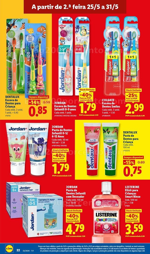 Antevisão Folheto LIDL Promoções de 25 a 31 maio - Edição Digital
