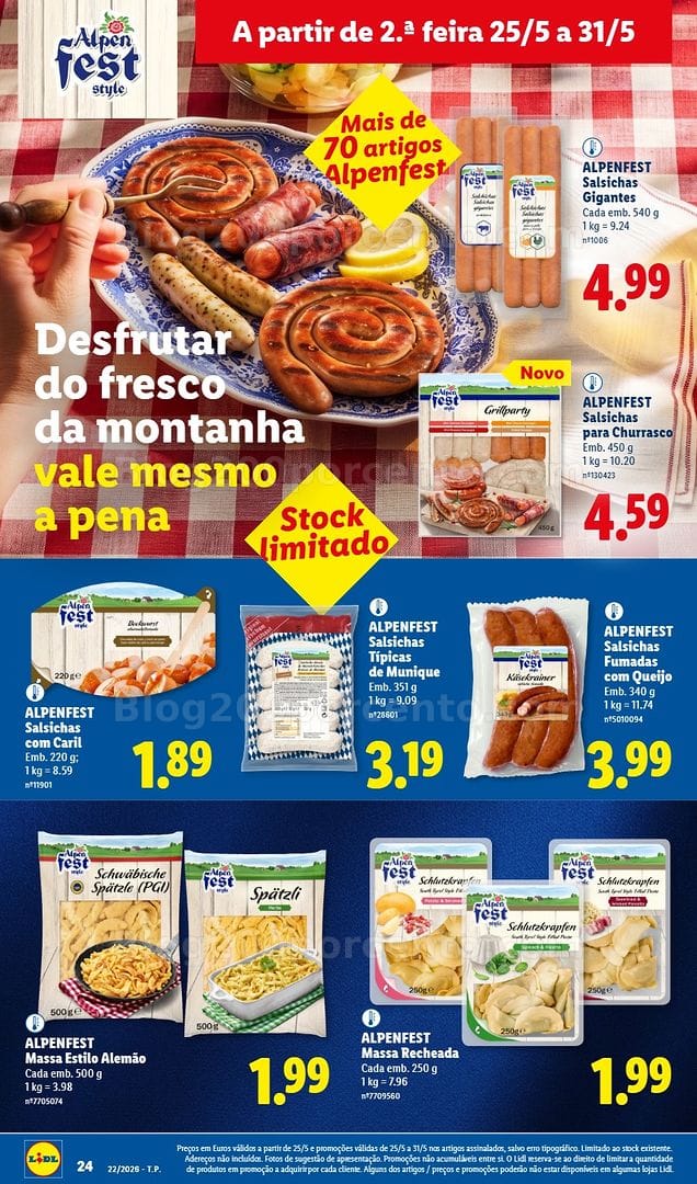 Antevisão Folheto LIDL Promoções de 25 a 31 maio - Edição Digital