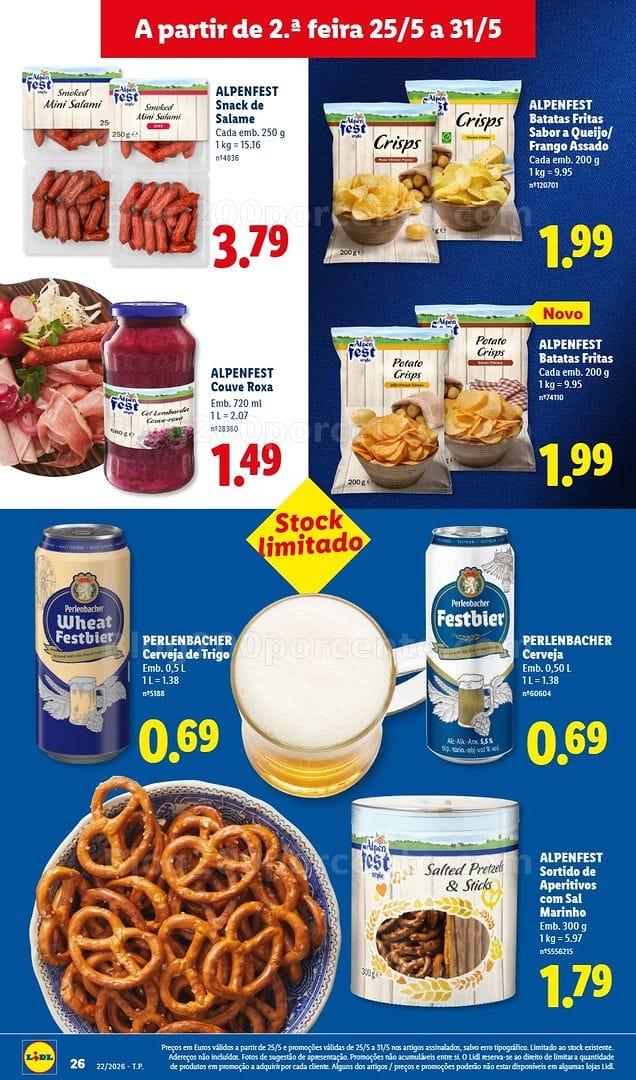Antevisão Folheto LIDL Promoções de 25 a 31 maio - Edição Digital