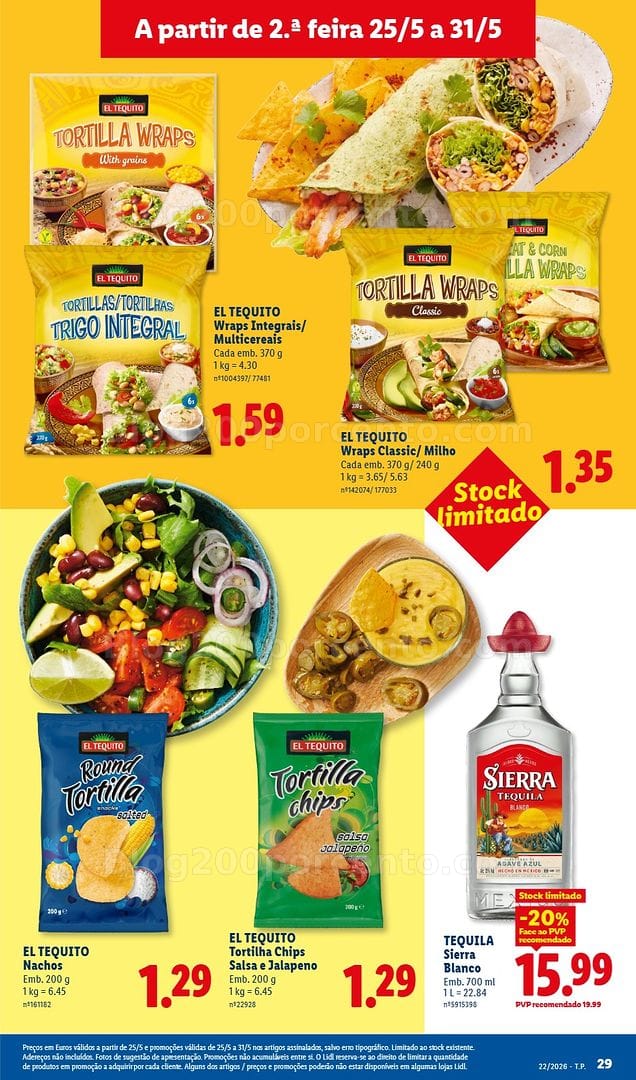 Antevisão Folheto LIDL Promoções de 25 a 31 maio - Edição Digital