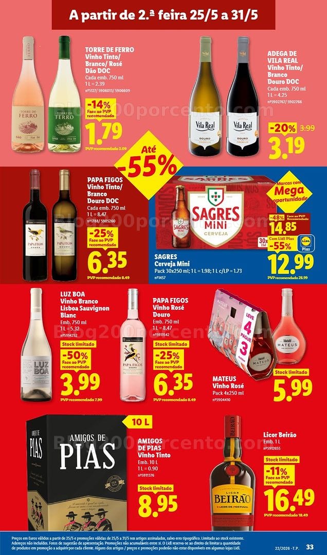 Antevisão Folheto LIDL Promoções de 25 a 31 maio - Edição Digital