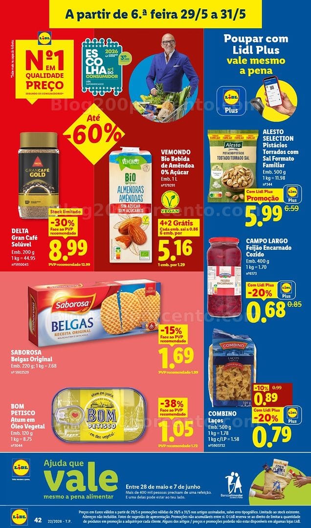 Antevisão Folheto LIDL Promoções de 25 a 31 maio - Edição Digital