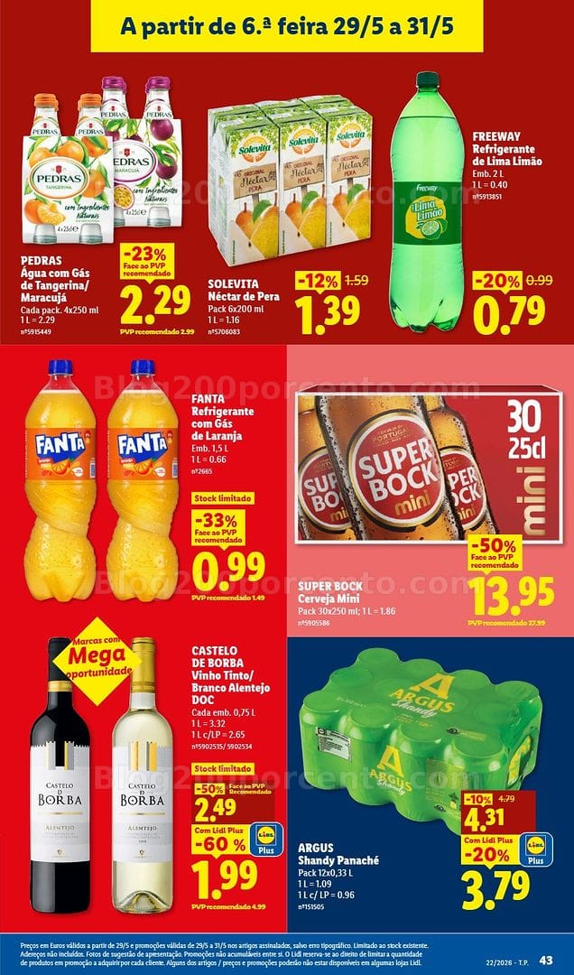 Antevisão Folheto LIDL Promoções de 25 a 31 maio - Edição Digital