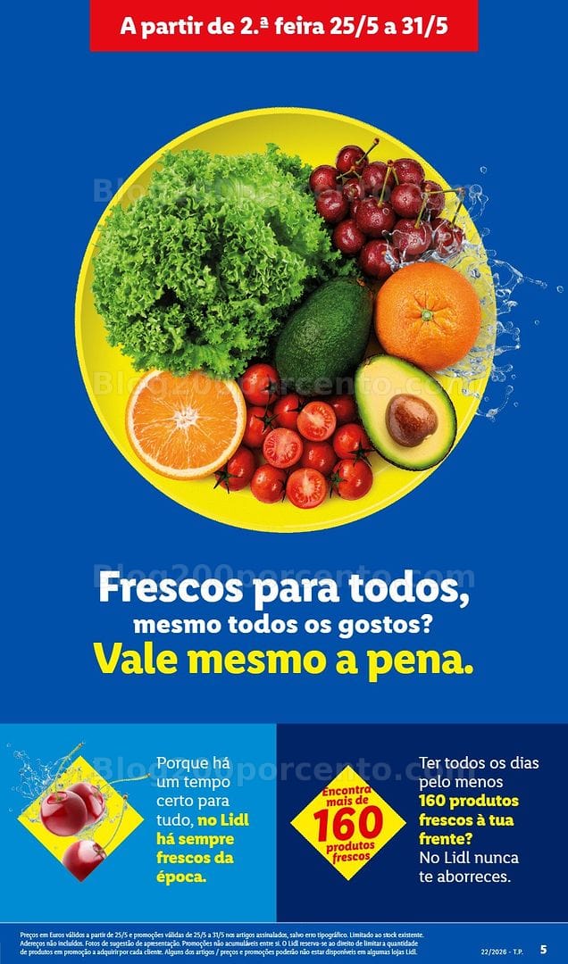 Antevisão Folheto LIDL Promoções de 25 a 31 maio - Edição Digital