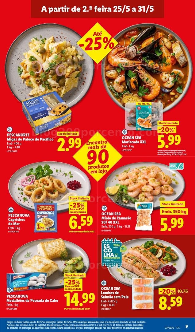Antevisão Folheto LIDL Promoções de 25 a 31 maio - Edição Digital