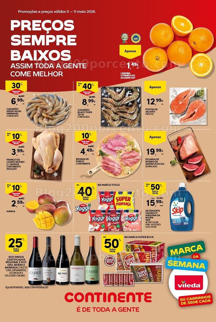 Antevisão Folheto CONTINENTE Bom Dia Promoções de 5 a 11 maio