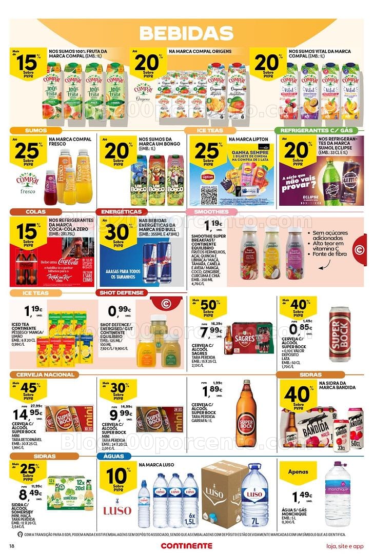 Antevisão Folheto CONTINENTE Bom Dia Promoções de 5 a 11 maio
