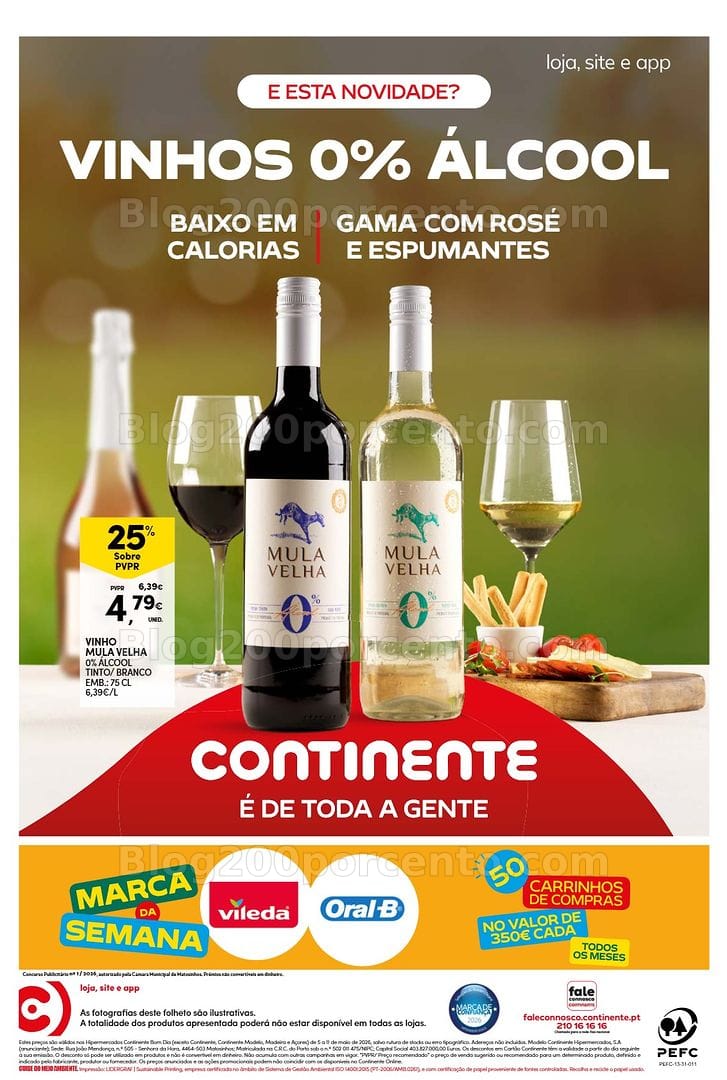 Antevisão Folheto CONTINENTE Bom Dia Promoções de 5 a 11 maio