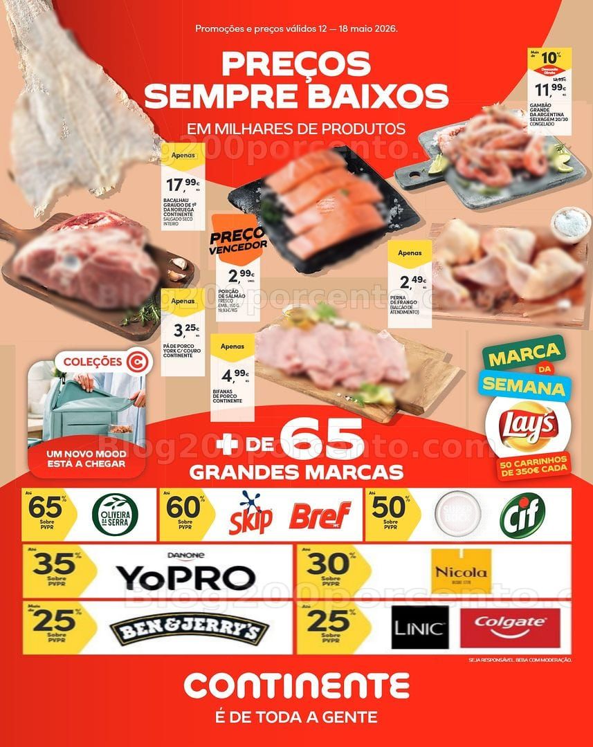 Antevisão Folheto CONTINENTE Madeira Promoções de 12 a 18 maio