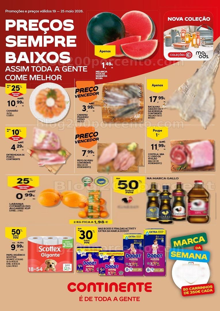 Antevisão Folheto CONTINENTE Bom Dia Promoções de 19 a 25 maio