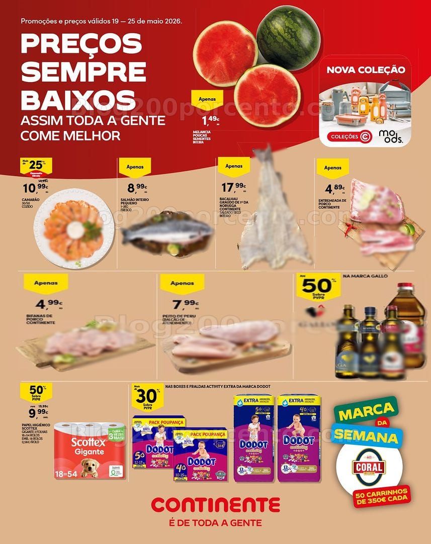 Antevisão Folheto CONTINENTE Madeira Promoções de 19 a 25 maio
