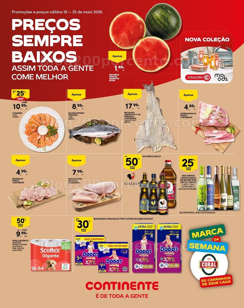 Antevisão Folheto CONTINENTE Madeira Promoções de 19 a 25 maio