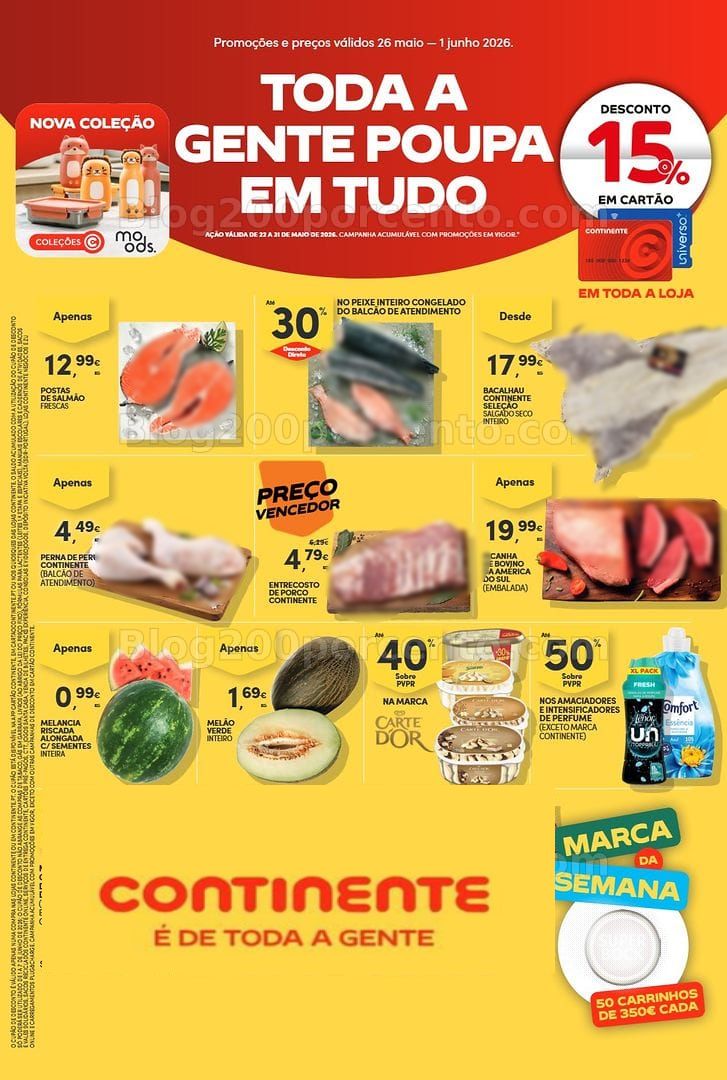 Antevisão Folheto CONTINENTE Bom Dia Promoções de 26 maio a 1 junho