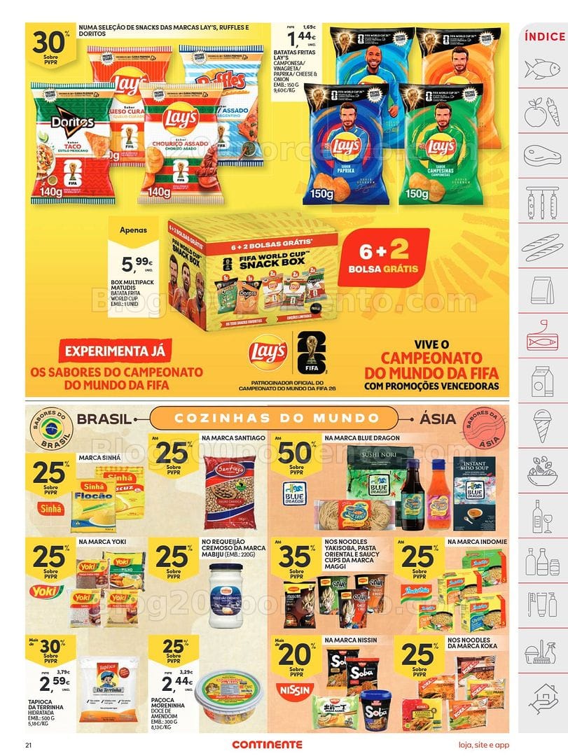 Antevisão Folheto CONTINENTE Promoções de 26 maio a 1 junho - Edição Digital