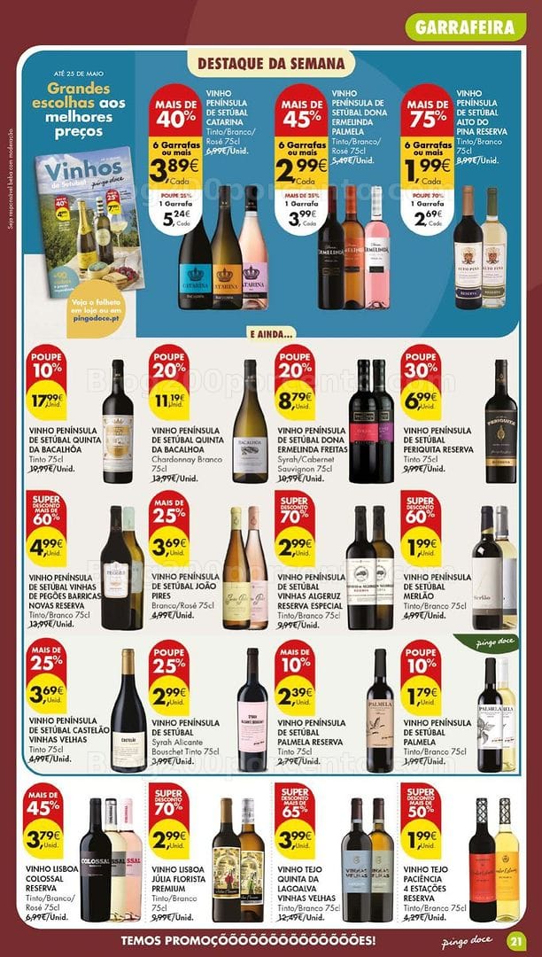Antevisão Folheto PINGO DOCE Lojas Grandes Promoções de 5 a 11 maio