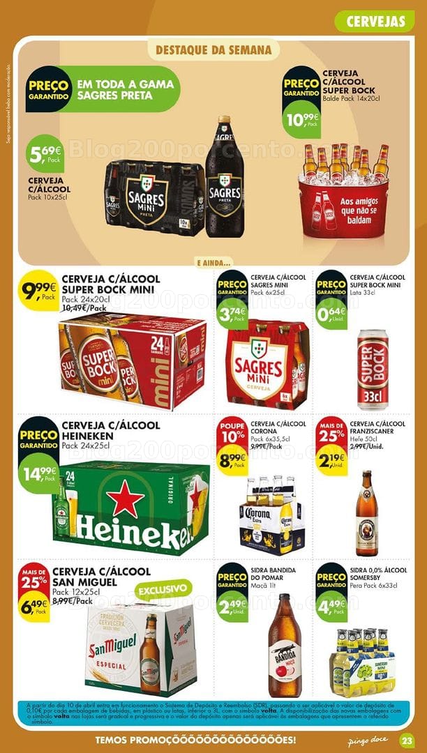 Antevisão Folheto PINGO DOCE Lojas Grandes Promoções de 5 a 11 maio