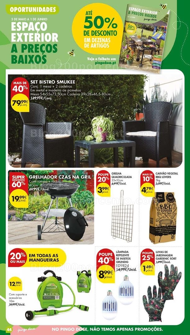 Antevisão Folheto PINGO DOCE Bazar Grandes Promoções de 5 a 11 maio