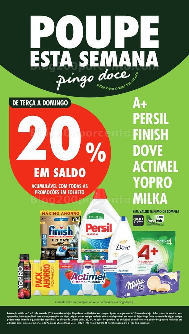 Antevisão Folheto PINGO DOCE Madeira Promoções de 5 a 11 maio