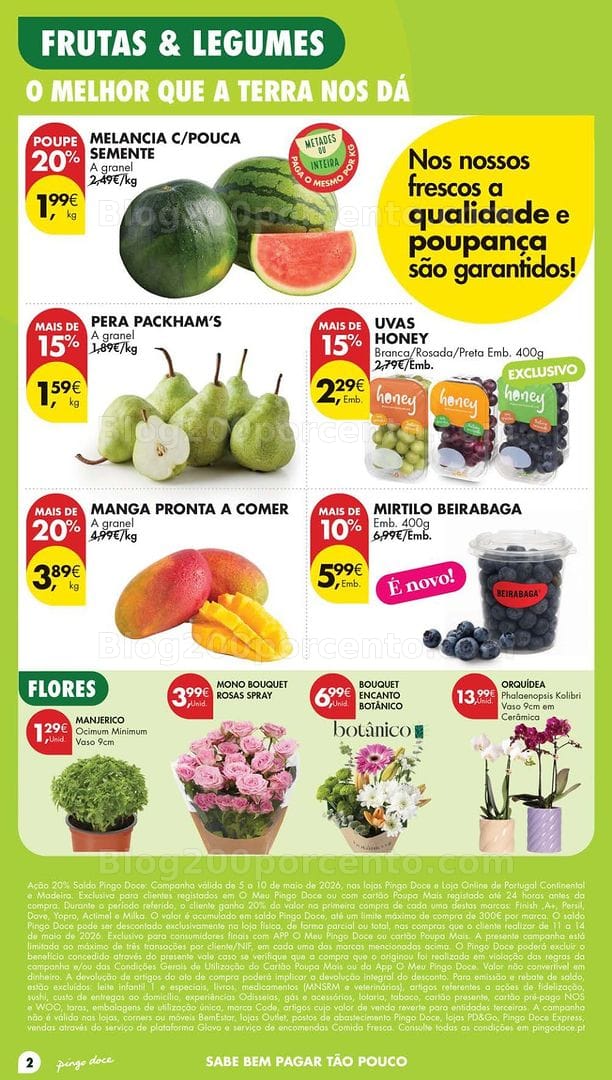 Antevisão Folheto PINGO DOCE Lojas Pequenas Promoções de 5 a 11 maio