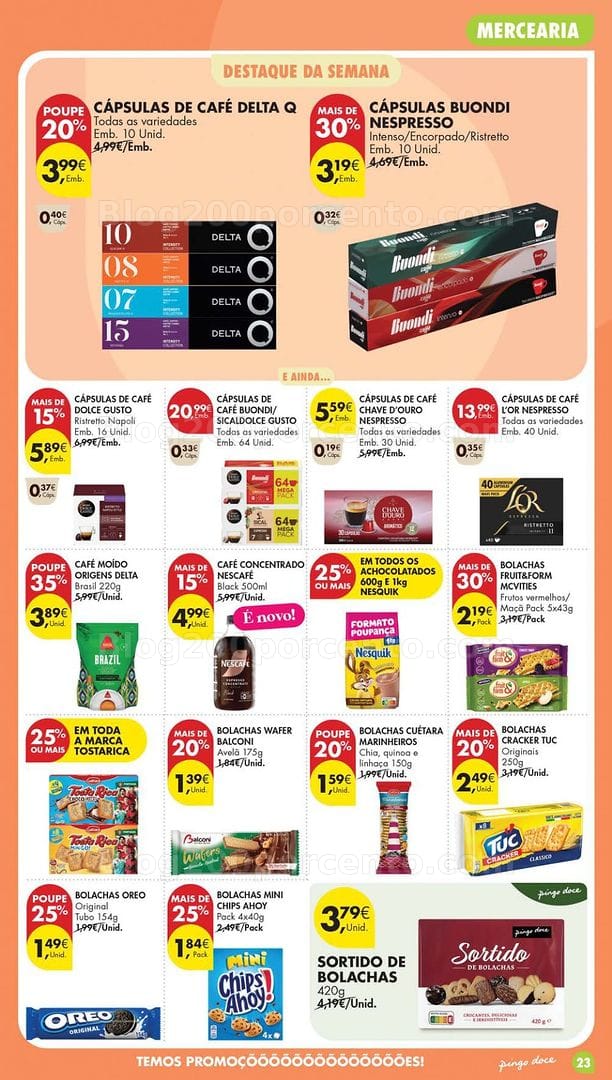 Antevisão Folheto PINGO DOCE Lojas Pequenas Promoções de 5 a 11 maio