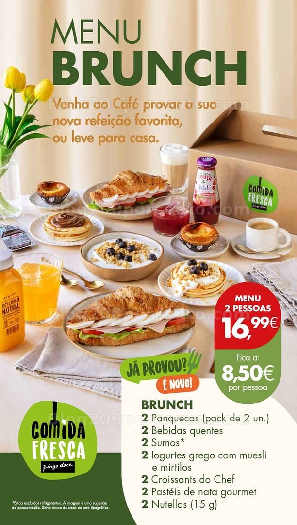 Antevisão Folheto PINGO DOCE Promoções Fim de Semana - 8 a 11 maio