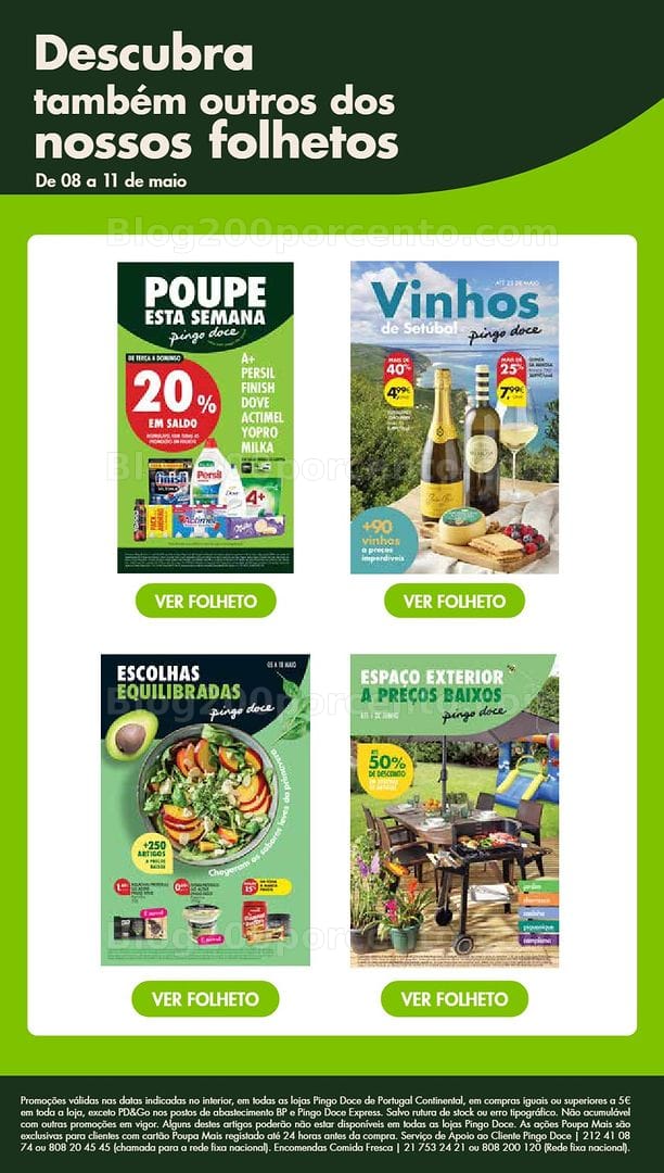 Antevisão Folheto PINGO DOCE Promoções Fim de Semana - 8 a 11 maio